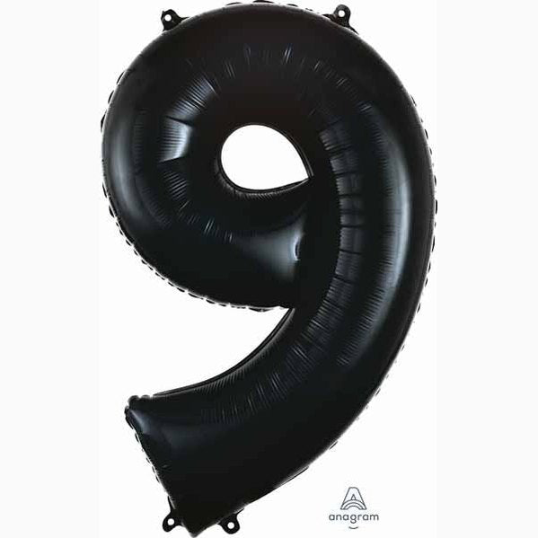 Anagram 34" Black Numbers