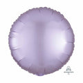 Plain Coloured Lilac Satin Luxe