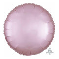 Plain Coloured Satin Pastel Pink