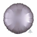 Plain Coloured Griege Satin Luxe