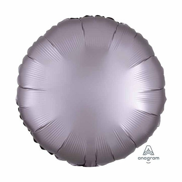 Plain Coloured Griege Satin Luxe