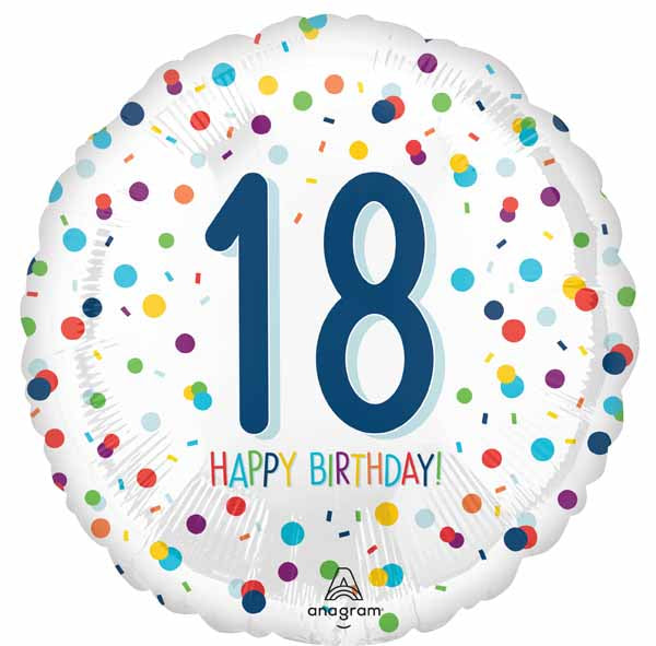 Happy Birthday 18 Confetti (Copy)