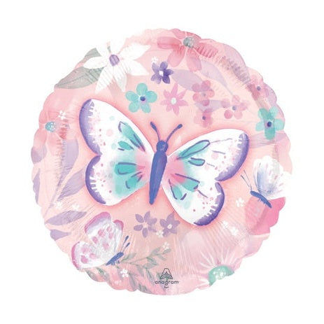 Pink Butterfly Balloon