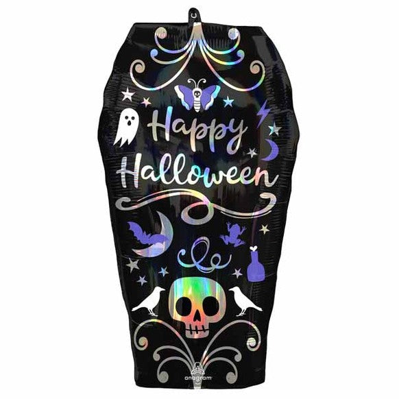 Iridescent Halloween Coffin Supershape