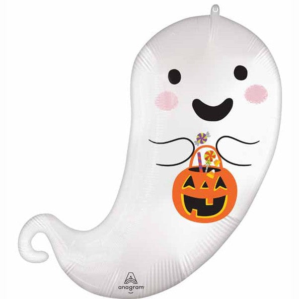 18" round Ghost Trick or Treater