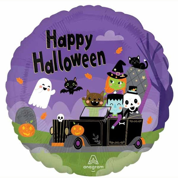 18" round Happy Halloween family fun!