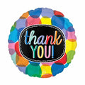 Thank you!  Round with Polka Dots