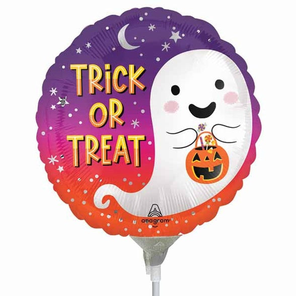 18" round Ghost Trick or Treater