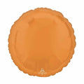Plain Coloured Metallic Orange
