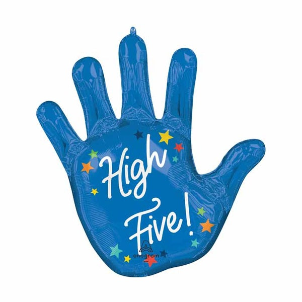 High Five Super Shape Blue Hand