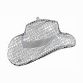 Silver Sparkle Cowboy Hat