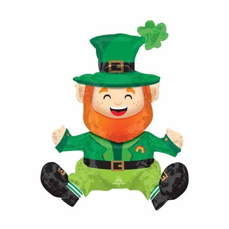 Happy Leprechaun Sitting Supershape