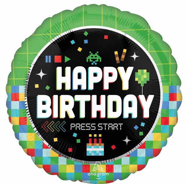 Happy Birthday!  Press Start
