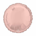 Plain Coloured Metallic Rose Gold