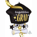 Congratulations Grad Cap and Diploma Super Shape