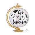 Go Change the World Globe Balloon Super Shape
