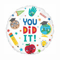 You Did It!  18" Round
