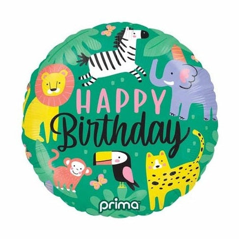 Happy Birthday Jungle Animals