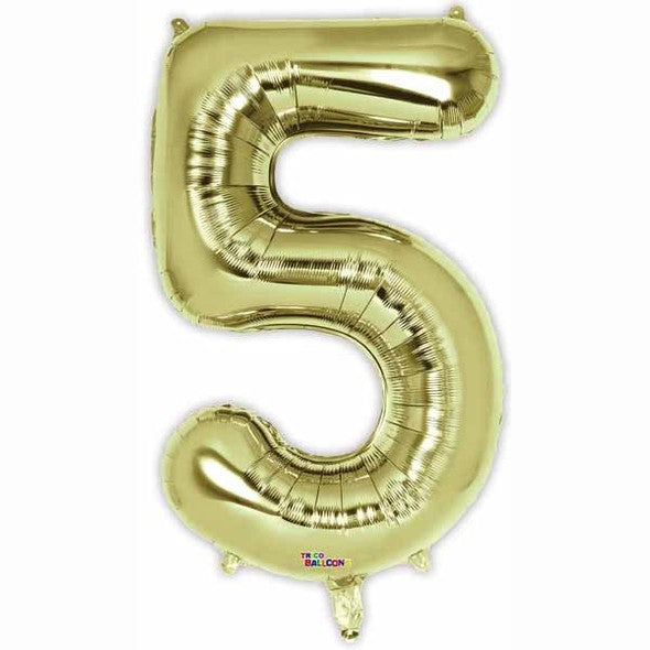 Trico 36" Numbers - Shown in White Gold