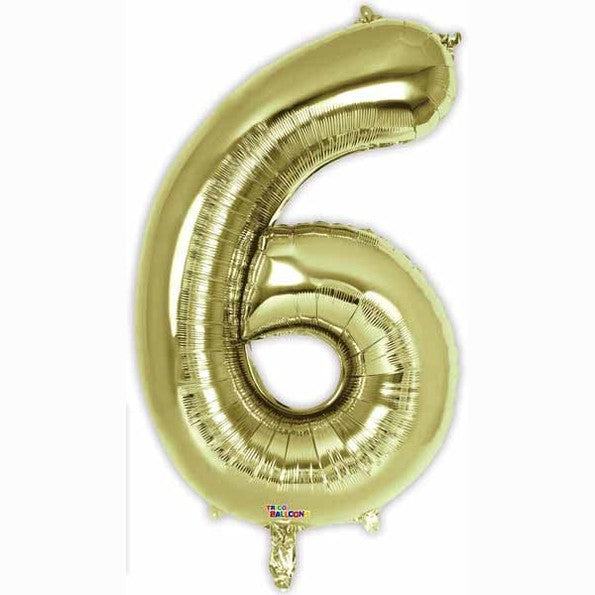 Trico 36" Numbers - Shown in White Gold