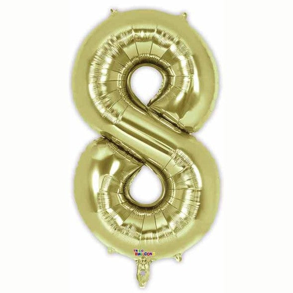 Trico 36" Numbers - Shown in White Gold
