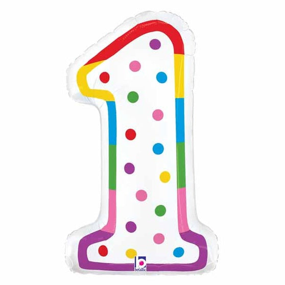 Betallic 24" Birthday Candle Design Numbers