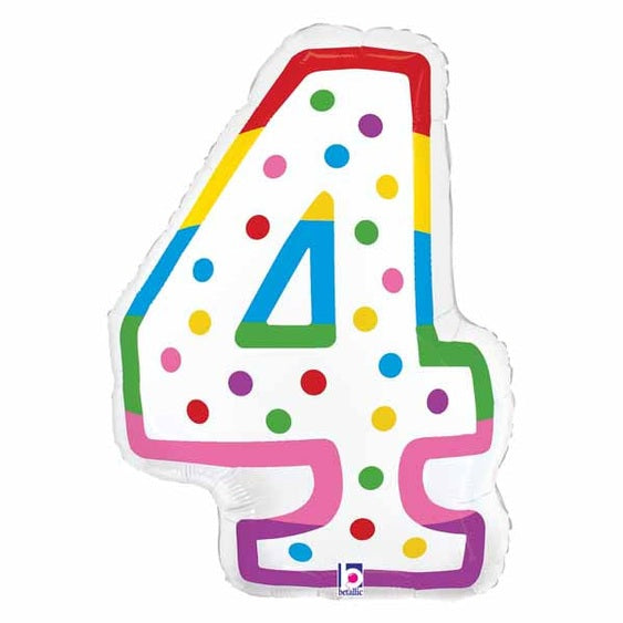 Betallic 24" Birthday Candle Design Numbers