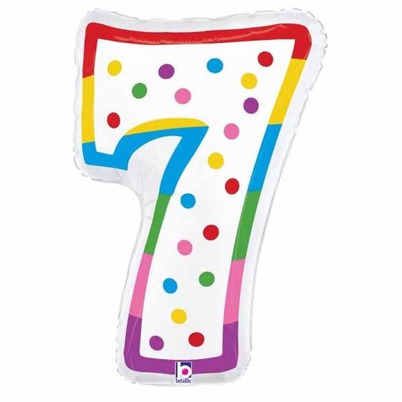 Betallic 24" Birthday Candle Design Numbers