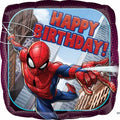 Spider-Man Happy Birthday square shape!