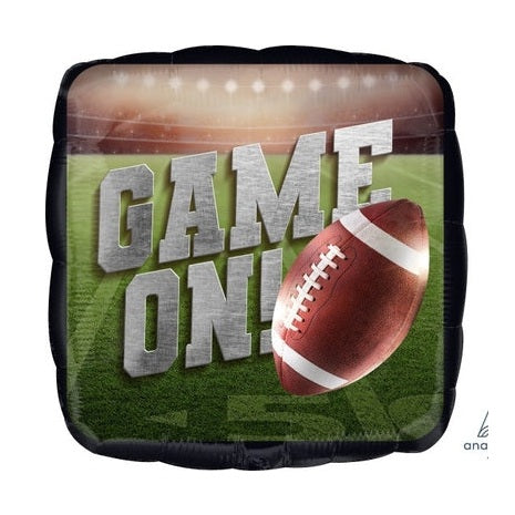 Game on Football Pillow Balloon