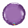 Plain Coloured Metallic Chrome Purple