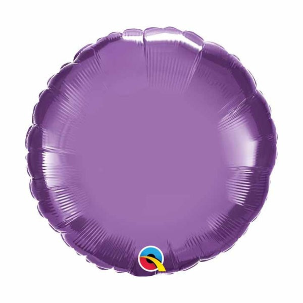 Plain Coloured Metallic Chrome Purple