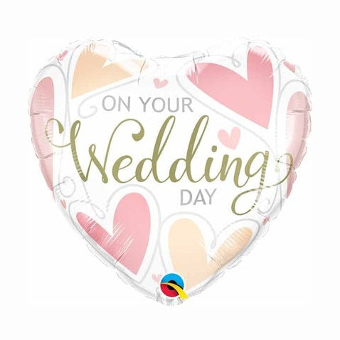 On Your Wedding Day Heart Shape